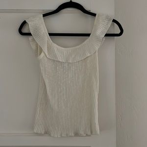 Ruffle tank top